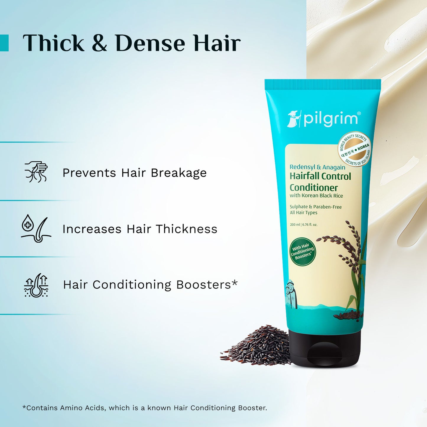 Pilgrim Redensyl & Anagain Hairfall Control Conditioner