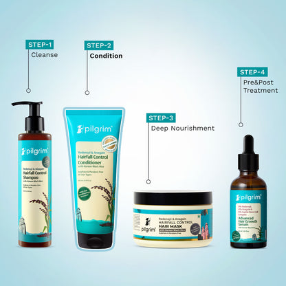Pilgrim Redensyl & Anagain Hairfall Control Conditioner