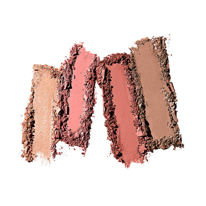 Smashbox Halo Contour, Blush, and Highlighter Palette in Back To Cali with various shades for face highlighting and contouring