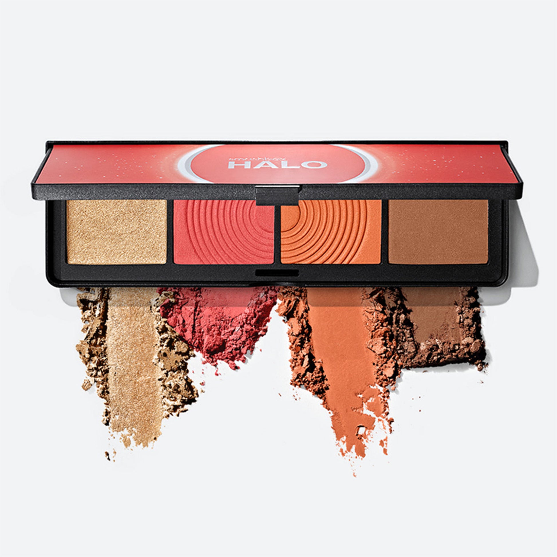 Smashbox Halo Contour, Blush And Highlighter Palette - Coral