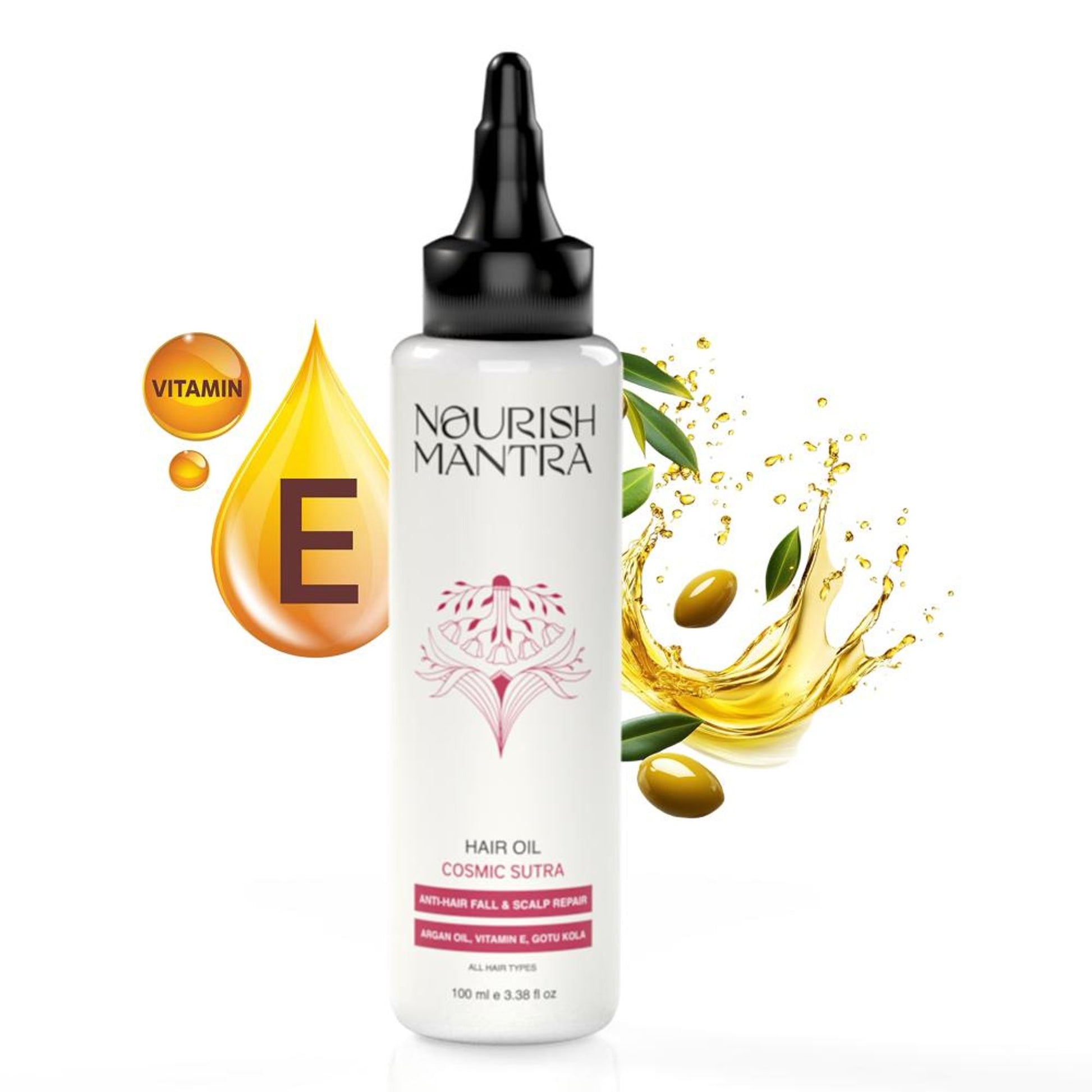 Nourish Mantra Cosmic Sutra Hair Oil for Hairfall Control and Stress Relief