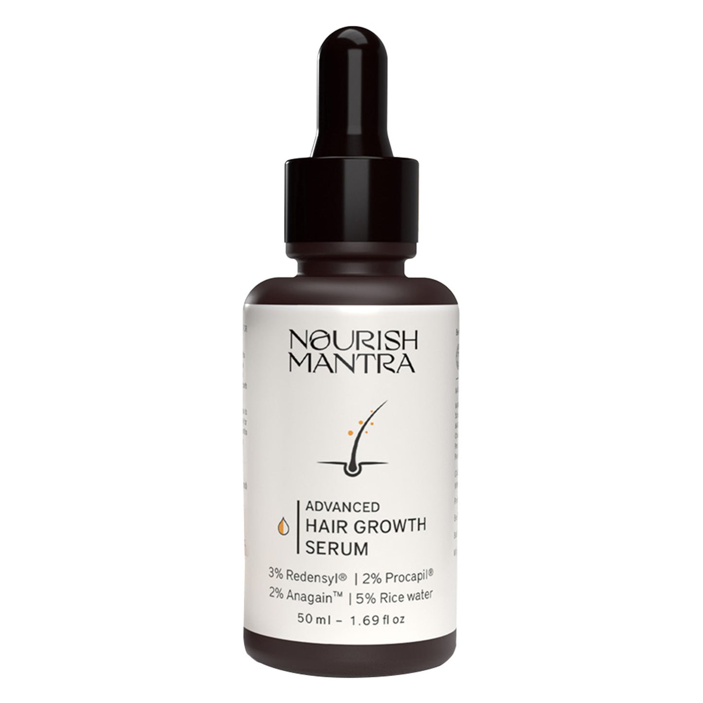 Nourish Mantra Advanced Hair Growth Serum for Hair Regrowth and Prevention of Hair Thinning