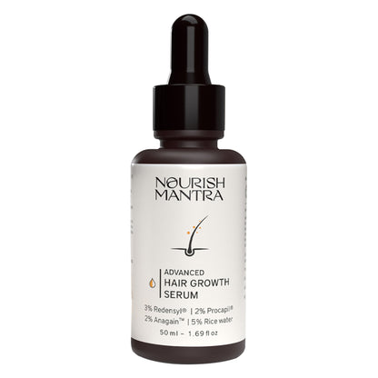 Nourish Mantra Advanced Hair Growth Serum for Hair Regrowth and Prevention of Hair Thinning
