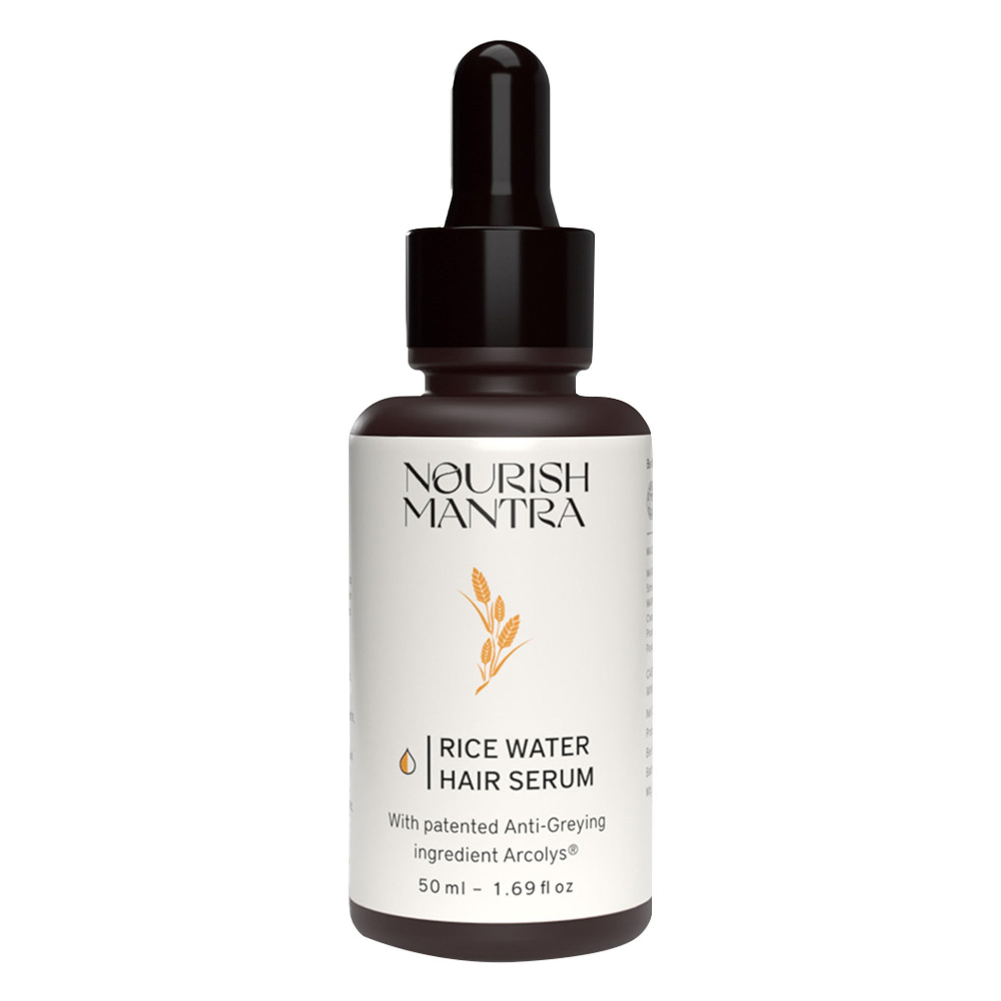 Nourish Mantra Anti-Greying Rice Water Serum to Stop Premature Hair Greying