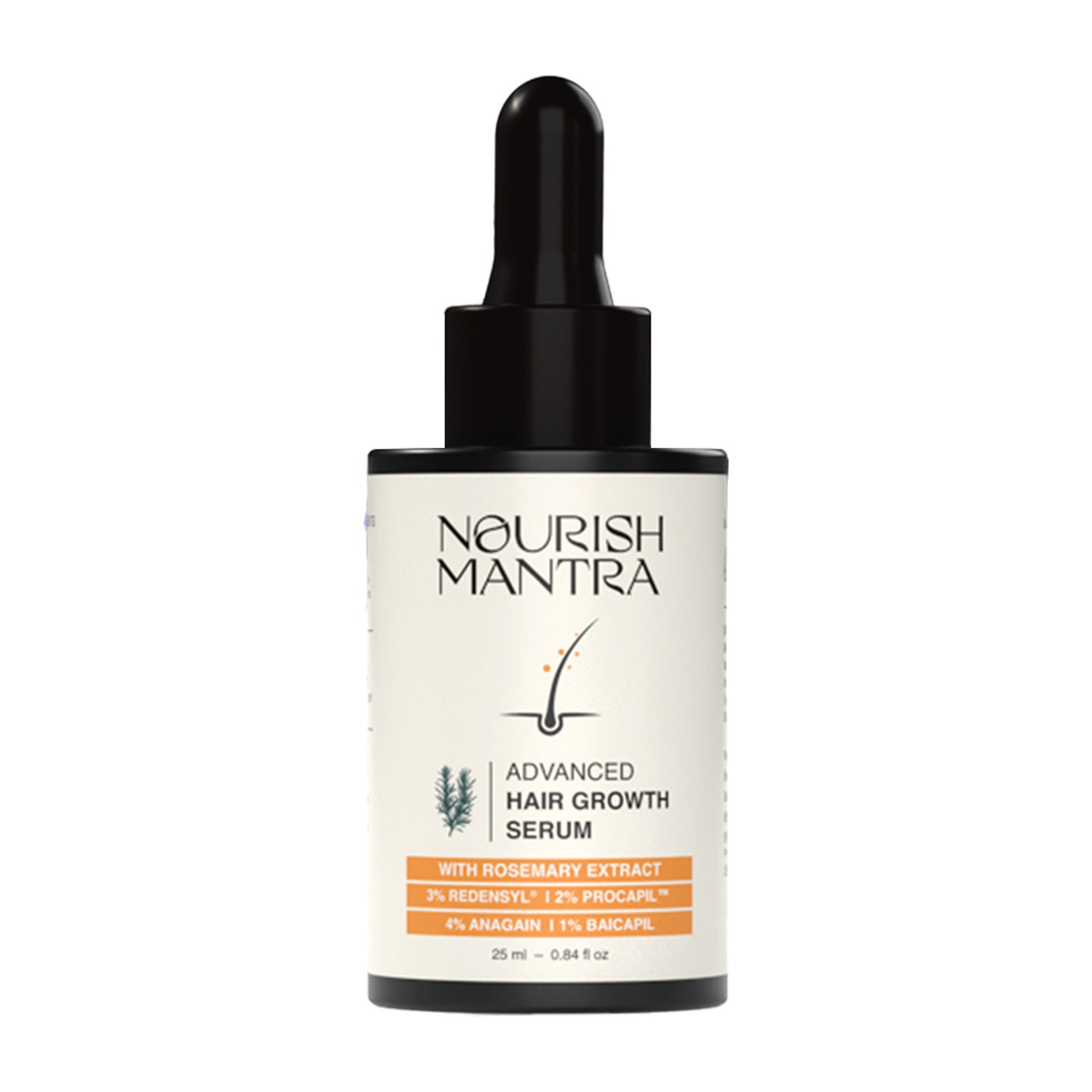 Nourish Mantra Advanced Hair Growth Serum With Rosemary Oil for Hair Regrowth and Stop Hairfall