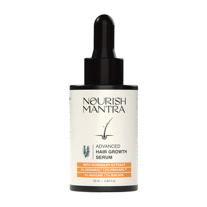 Nourish Mantra Advanced Hair Growth Serum With Rosemary Oil for Hair Regrowth and Stop Hairfall