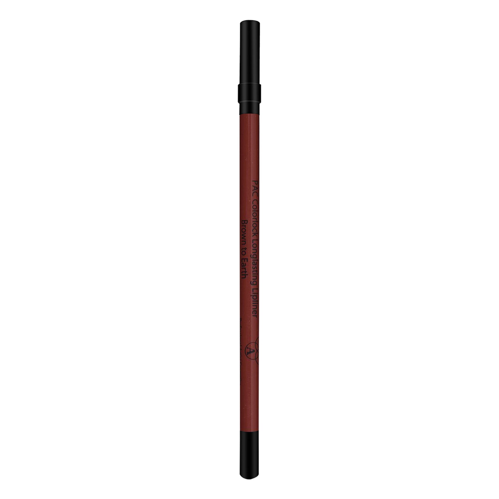 PAC Colorlock Longlasting Lip Liner - Brown To Earth