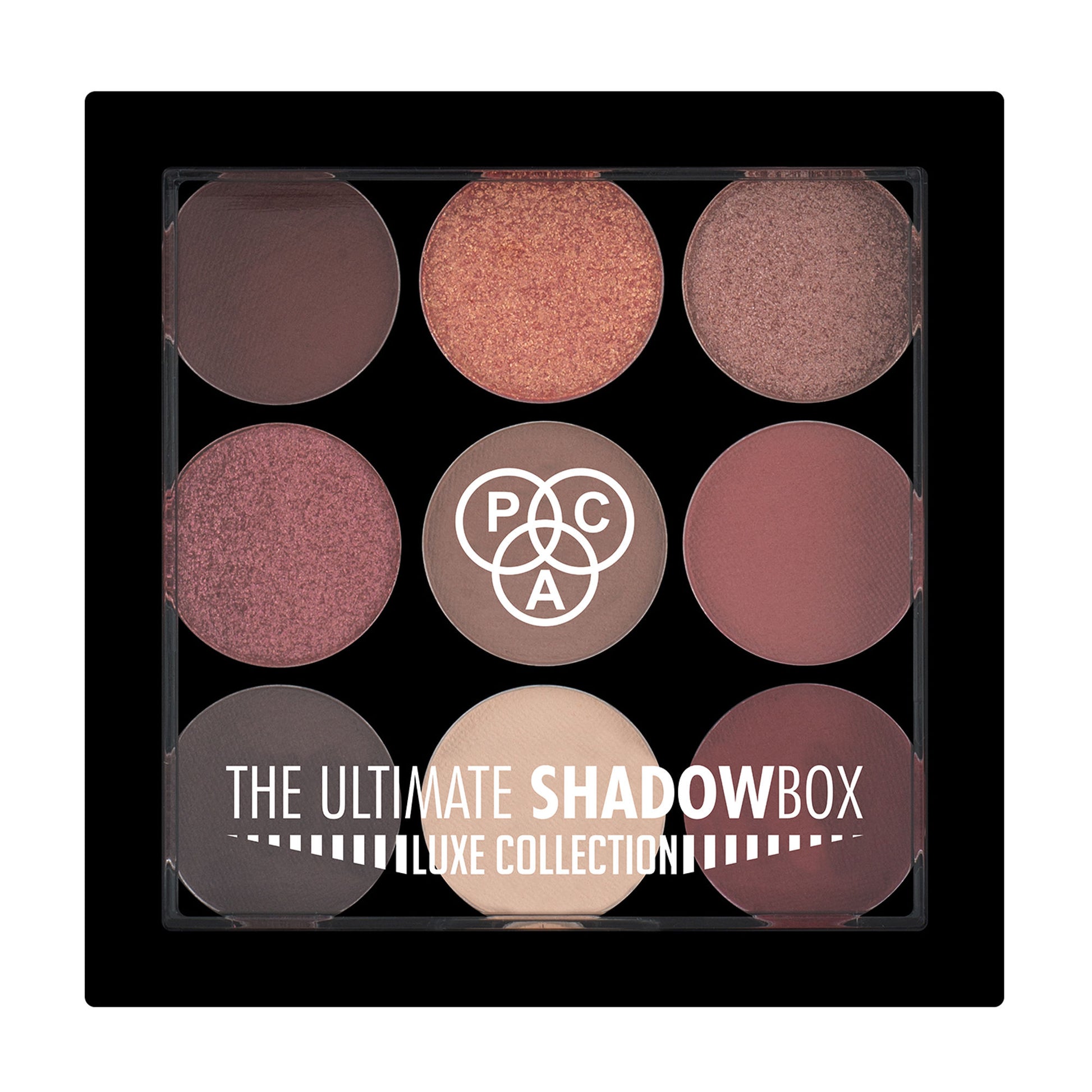 PAC Luxe Shadowbox X9 Thinking Of You (Mauve) - Buttery Formula Longwearing Rich Pigment & Payoff