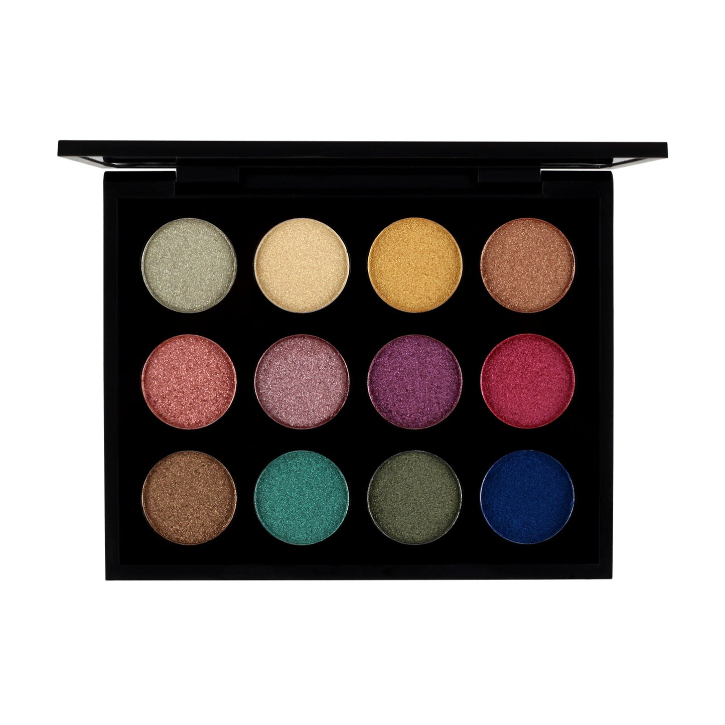 PAC Eyeshadow X12 Unforgettable Touch - Ultra Pigmented Shimmers Super Blendable Buttery Texture