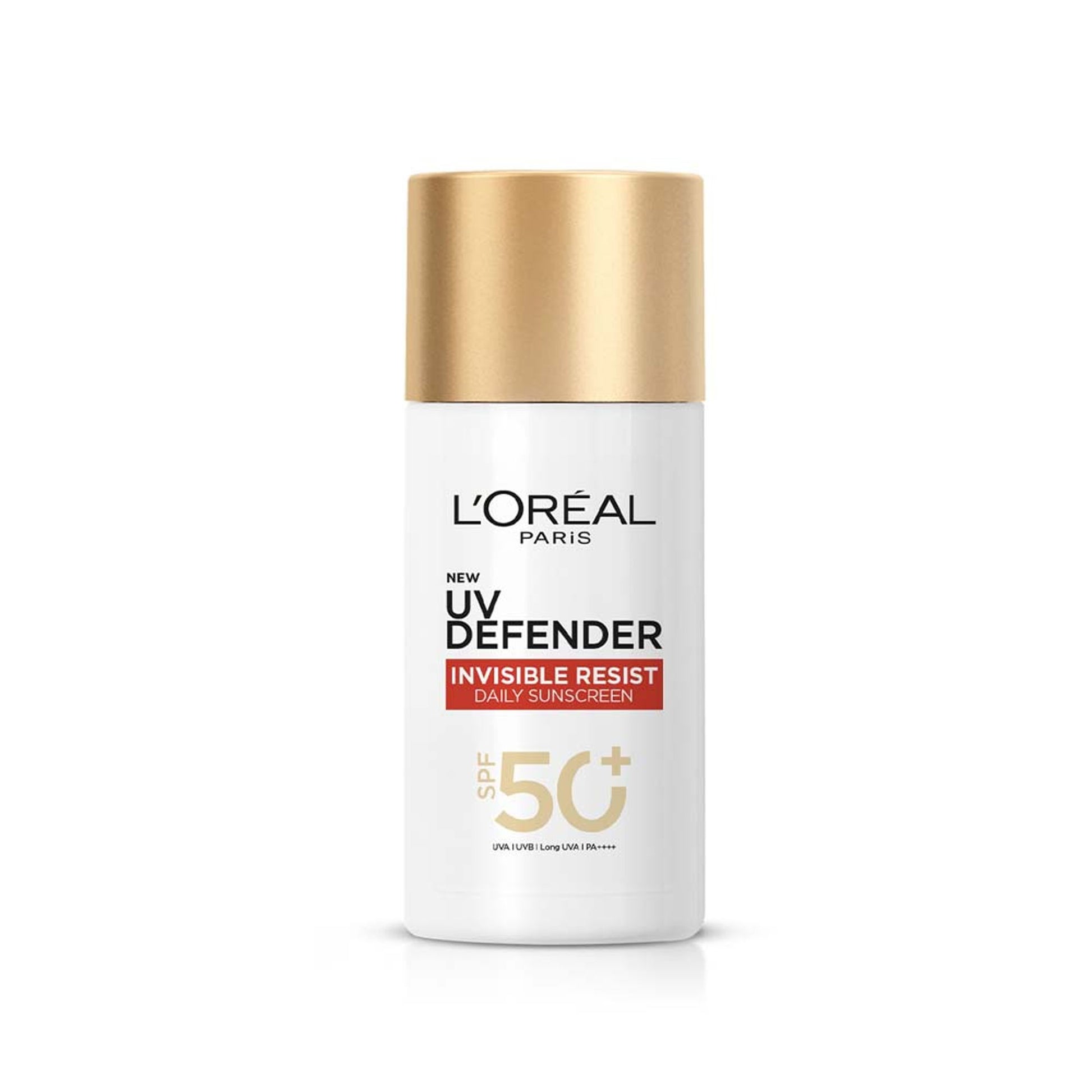 L'Oreal Paris UV Defender Invisible Resist Daily Sunscreen SPF 50+ PA++++