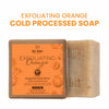 Nat Habit Cold Process Vitamin C Orange Handmade Butter Soap for Exfoliation, Whitening & Dark Spots