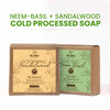 Nat Habit Fresh Brightening Sacred Neem Basil & Soothing Sandalwood Soaps