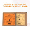 Nat Habit Fresh Exfoliating Orange & Soothing Sandalwood Soaps