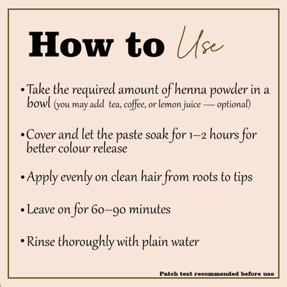 Minature Dark Brown Henna Powder With Herbs