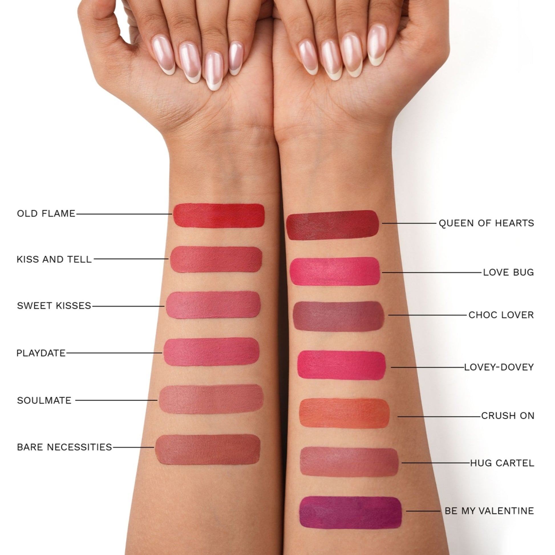PAC XOXO Lip Crayon - Highly Pigmented, One Swipe Payoff, Comfortable Matte, 12 Wear - Bare Necessities