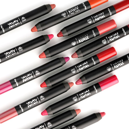 PAC XOXO Lip Crayon - Highly Pigmented, One Swipe Payoff, Comfortable Matte, 12 Wear - Bare Necessities