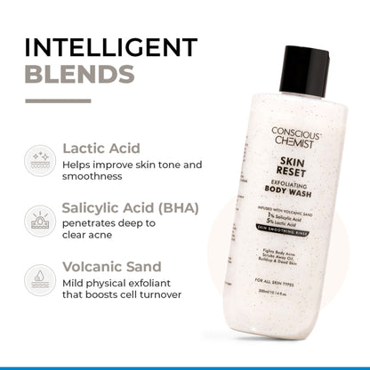 Conscious Chemist Skin Reset Exfoliating Bodywash