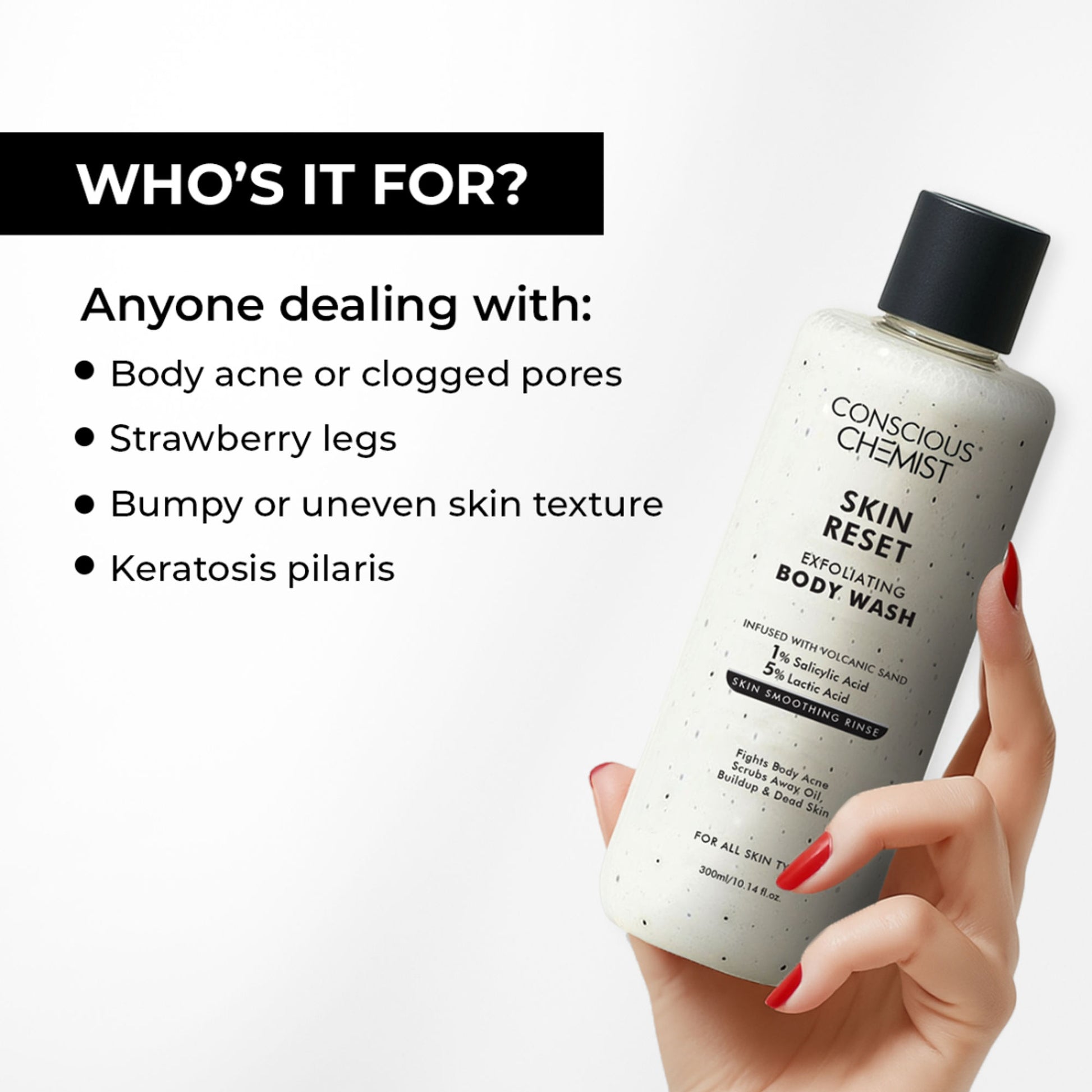 Conscious Chemist Skin Reset Exfoliating Bodywash