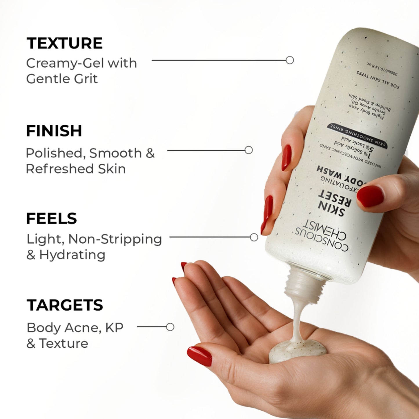 Conscious Chemist Skin Reset Exfoliating Bodywash