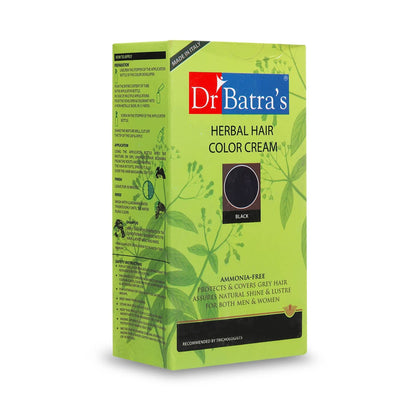 Dr.Batra's Herbal Hair Color Cream - Black
