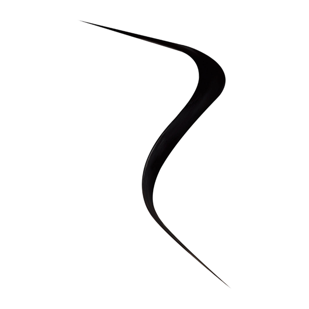 Makeup Forever Aqua Resist Color Ink in Charcoal, smudged eyeliner with a watercolor effect on eyelids.