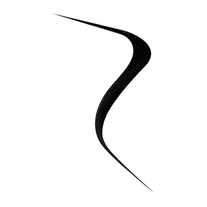 Makeup Forever Aqua Resist Color Ink in Charcoal, smudged eyeliner with a watercolor effect on eyelids.