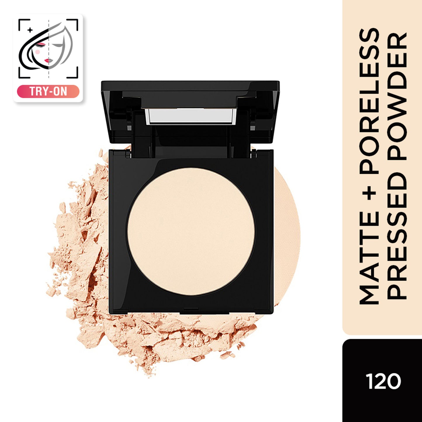 Maybelline New York Fit Me Matte + Poreless Pressed Powder, Lightweight - 110 Porcelain - 120 Classic Ivory