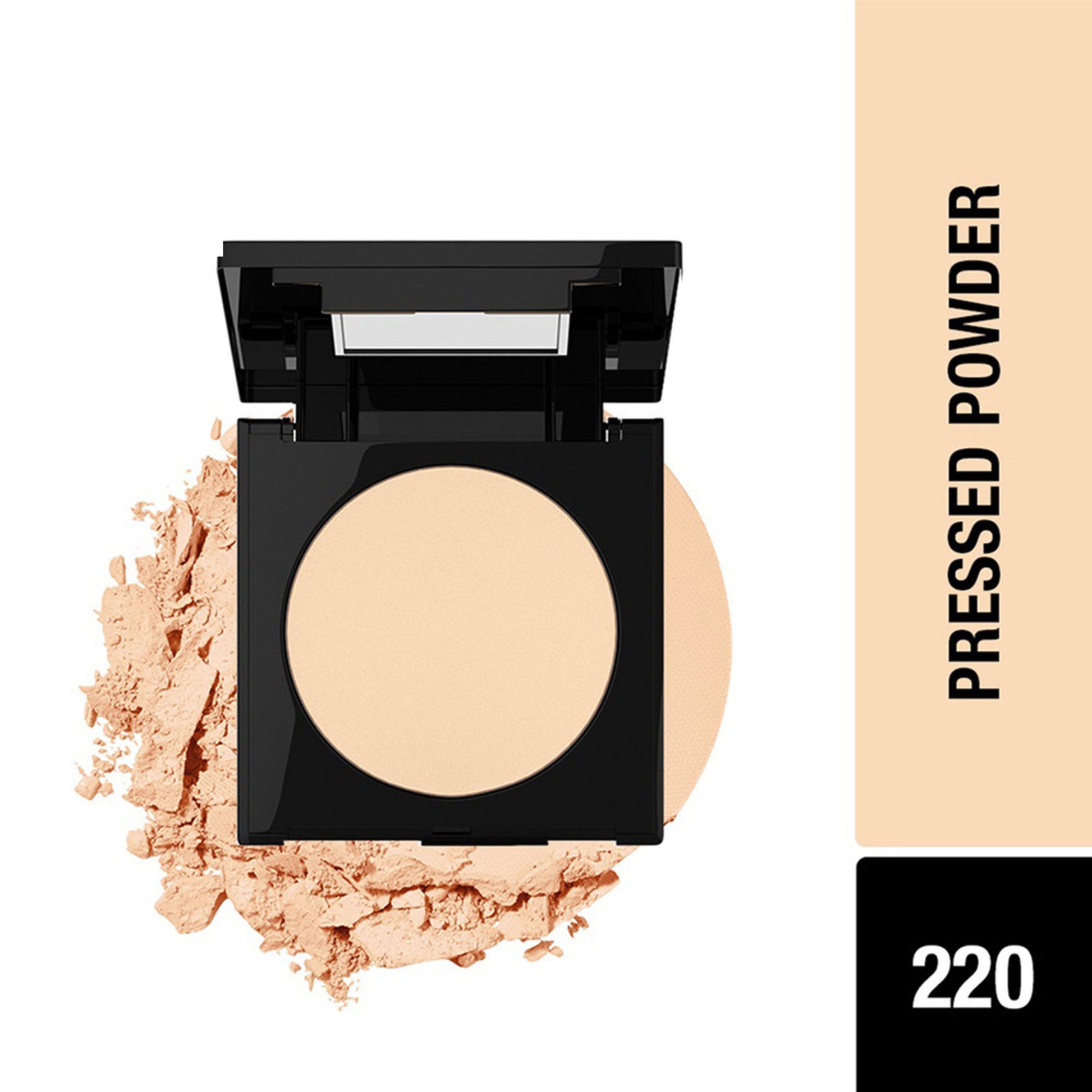 Maybelline New York Fit Me Matte + Poreless Pressed Powder, Lightweight - 110 Porcelain - 220 Natural Beige