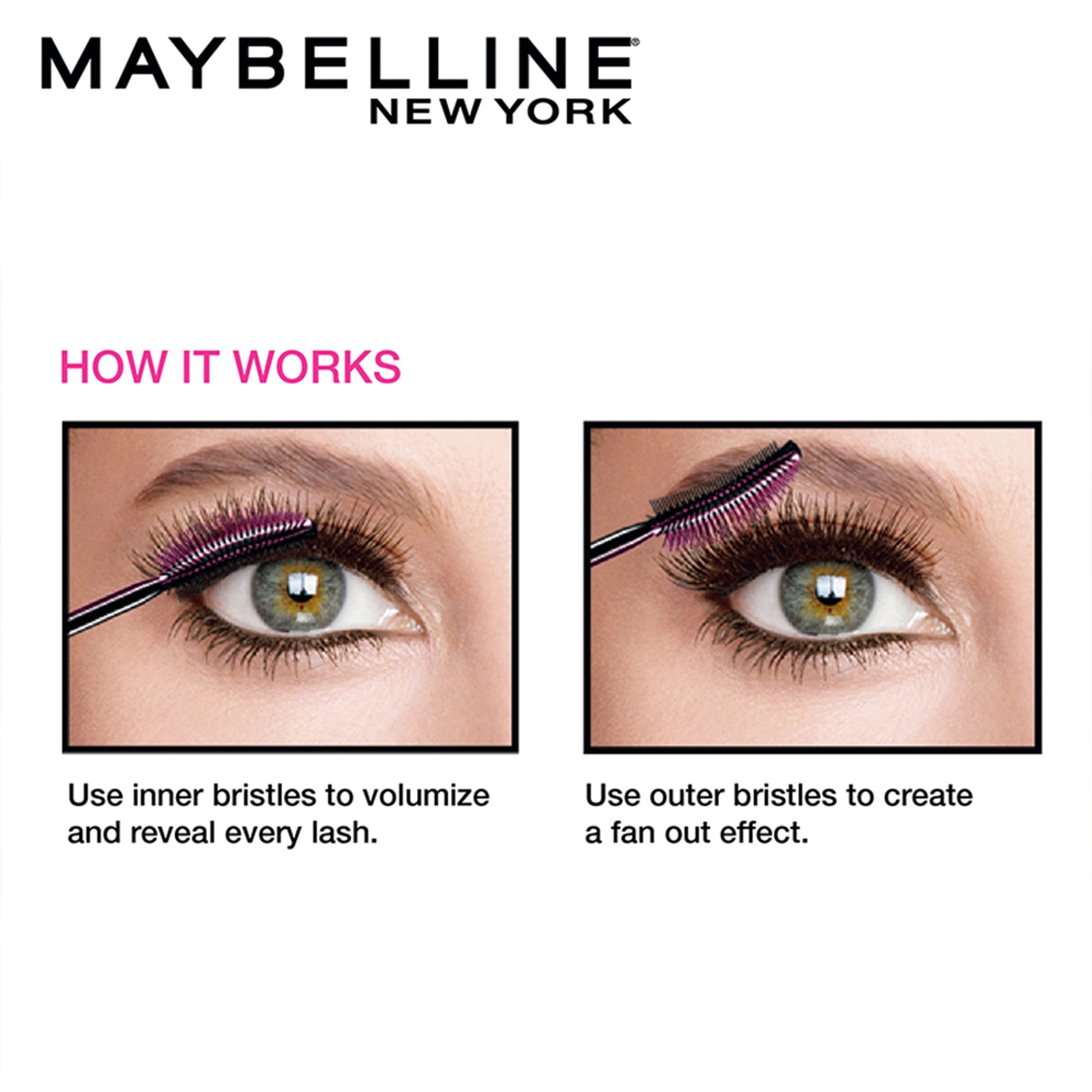Maybelline New York Lash Sensational Full Fan Effect Waterproof Mascara - Black