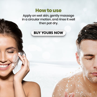 TNW The Natural Wash Green Tea Face Wash with Almond Oil for Soft Skin & Open Pores - For Dry Skin