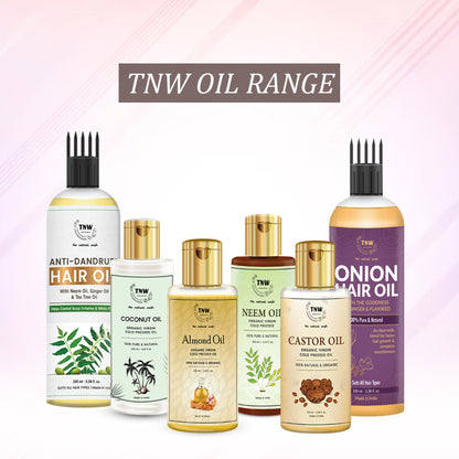 TNW The Natural Wash Pure Almond Oil Badam Rogan For Glowing Face & Body And Healthy Hair