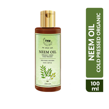 TNW The Natural Wash Pure Neem Oil For Hair & Skin - Controls Acne & Dandruff