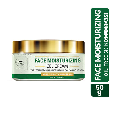 TNW The Natural Wash Face Moisturizing Gel Cream For Dry & Oily Skin Boosts Hydration