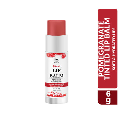 TNW The Natural Wash Moisturizing Pomegranate Tinted Lip Balm - Pomegranate