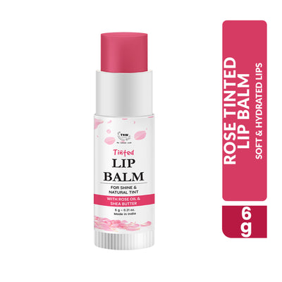 TNW The Natural Wash Moisturizing Pomegranate Tinted Lip Balm - Rose