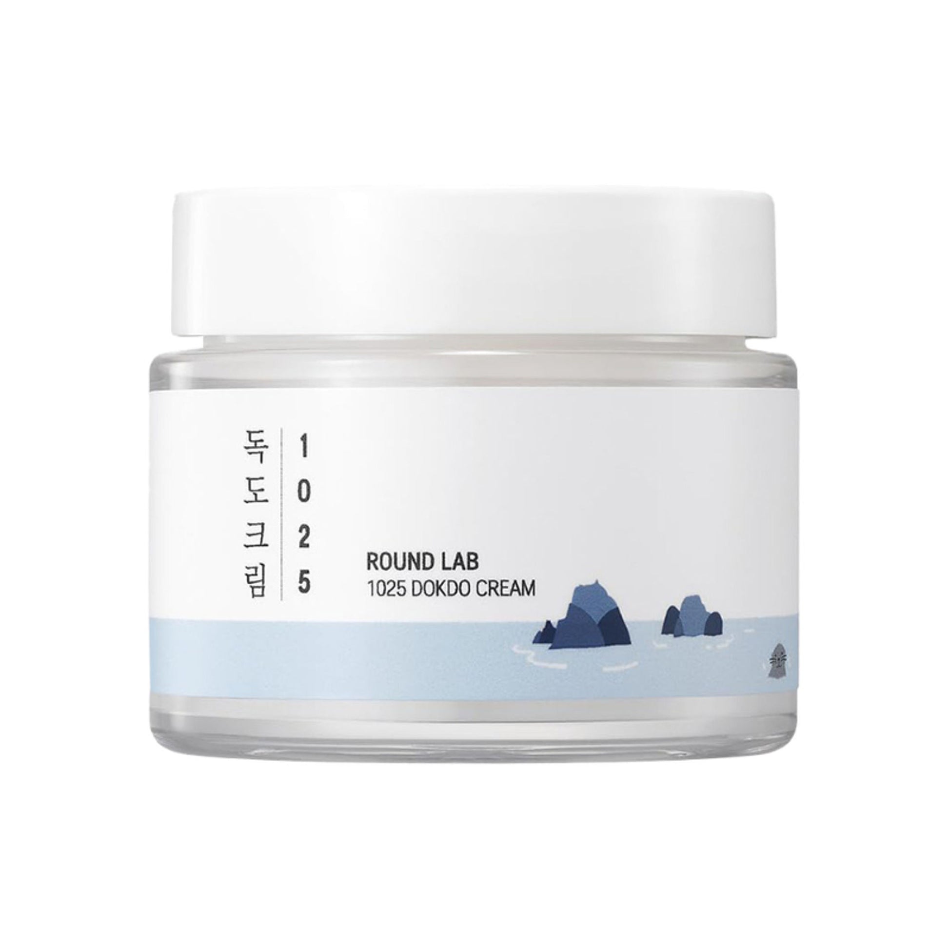 Round Lab 1025 Dokdo Light Cream, Lightweight Soothing Moisturizer