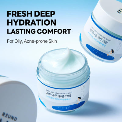 Round Lab Birch Juice Moisturizing Cream, Deep Hydration with Hyaluronic Acid