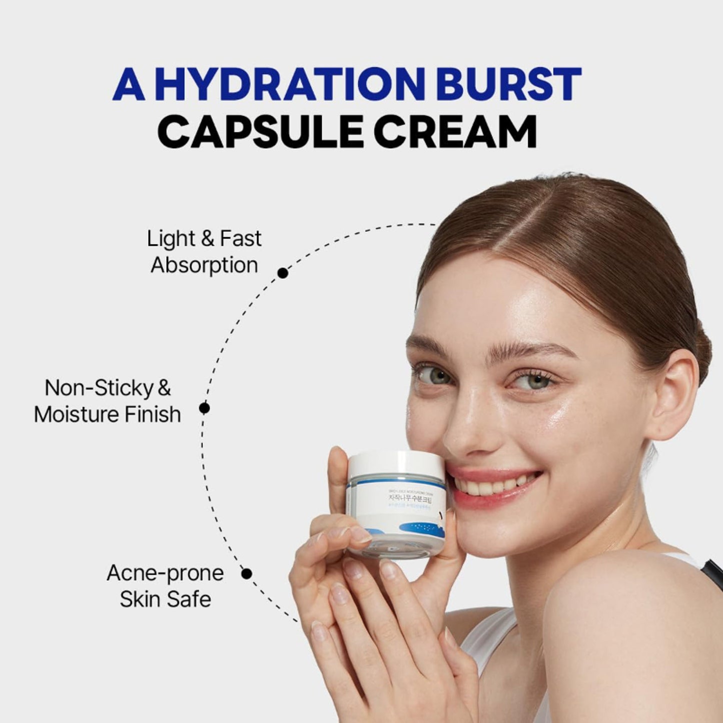 Round Lab Birch Juice Moisturizing Cream, Deep Hydration with Hyaluronic Acid
