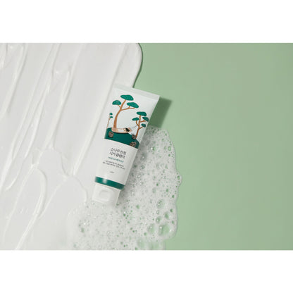 Round Lab Pine Calming Cica Cleanser, Gentle Foam Cleanser for Acne-Prone Skin