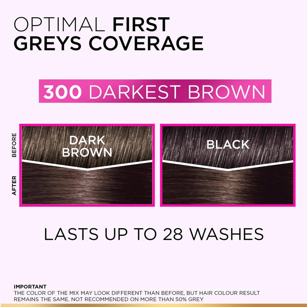 L'Oreal Paris Casting Creme Gloss Hair Color - 300 Darkest Brown