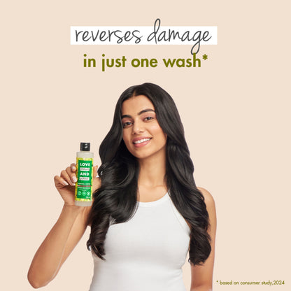 Love Beauty & Planet Bond Repair Shampoo With Olive Oil & Peptide For Damaged Hair