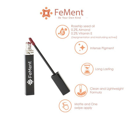 FeMent Clean Matte Liquid Lipstick - Goat