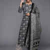 Dhiyona VA Women's Digital Winter Printed Kurta Palazzo &Dupatta
