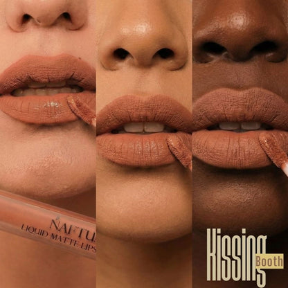 NAFTUN BEAUTY Liquid Matte Lipstick - Kissing Booth