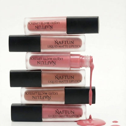 NAFTUN BEAUTY Liquid Matte Mini Lipstick Pack Of 6
