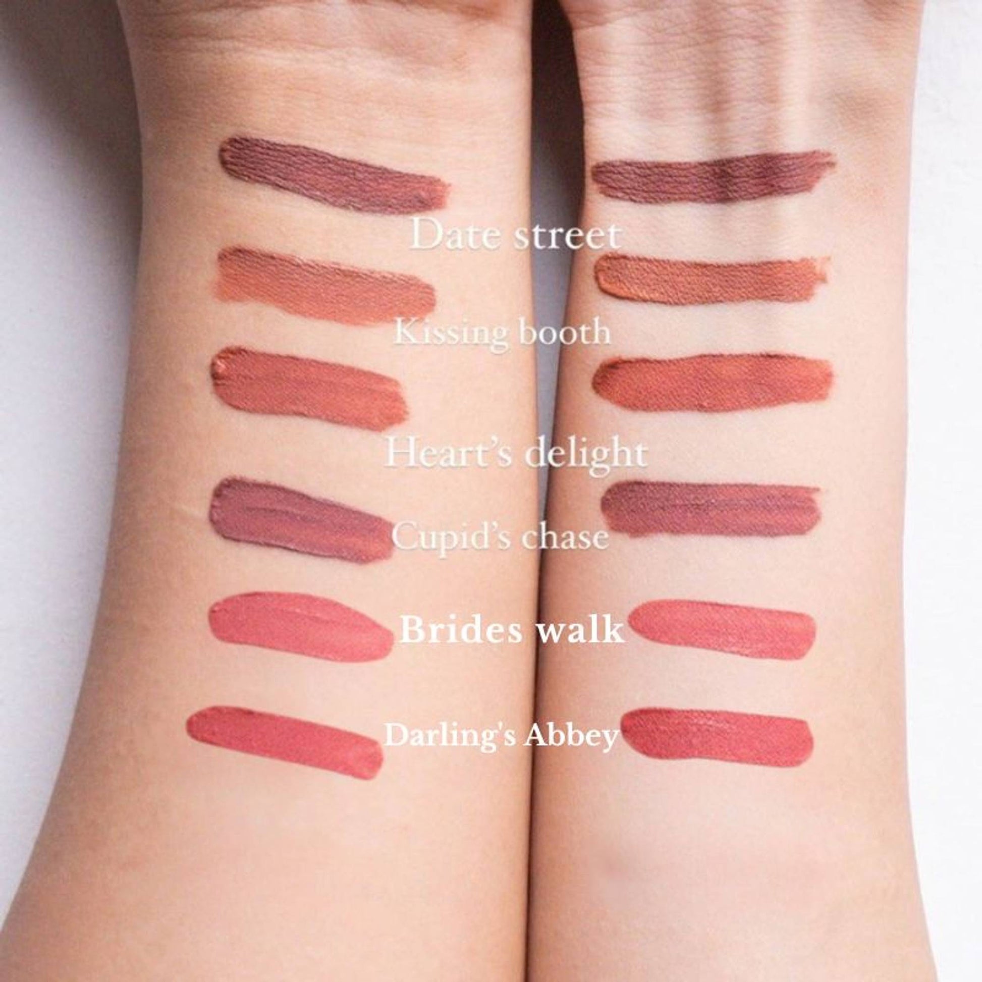 NAFTUN BEAUTY Liquid Matte Mini Lipstick Pack Of 6