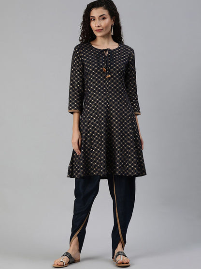 Dhiyona IE Women Kurta with Dhoti Pants