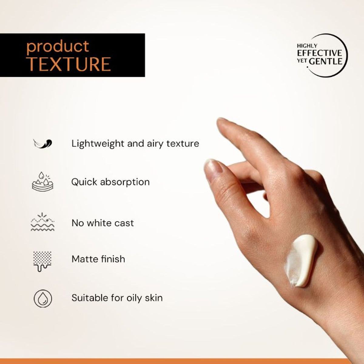 Deconstruct 5% Vitamin C Sunscreen SPF 50 PA++++ (In Vivo), Brightens Skin Tone, New Gen Filters
