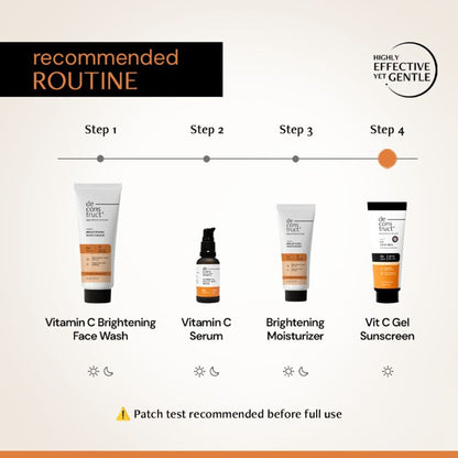 Deconstruct 5% Vitamin C Sunscreen SPF 50 PA++++ (In Vivo), Brightens Skin Tone, New Gen Filters