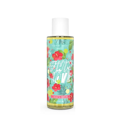Hibiscus Monkey HM Love Scalp & Hair Oil with Fresh Hibiscus, 100% Natural for Regrowth, Anti-Frizz